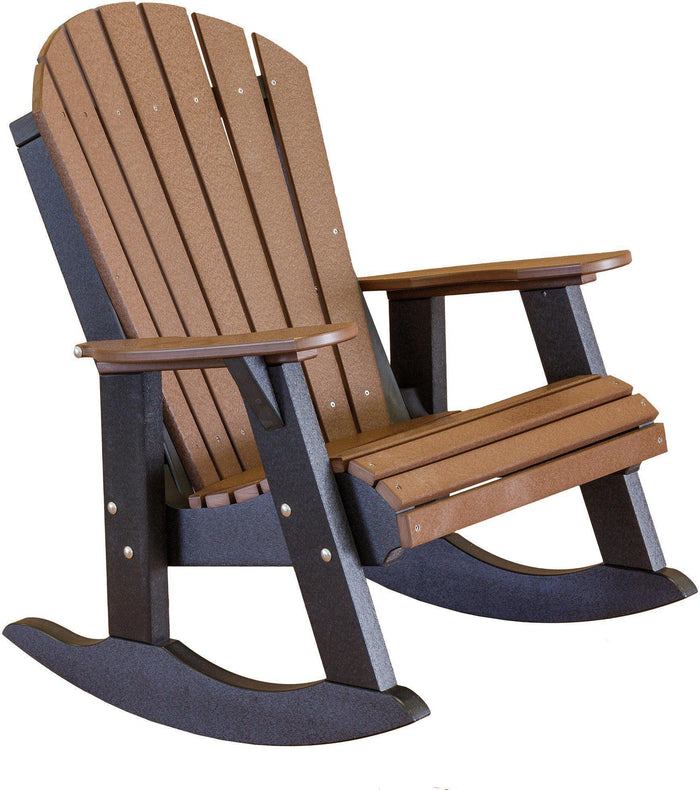 Wildridge Recycled Plastic  Heritage High Fan Back Rocking Chair - Rocking Furniture