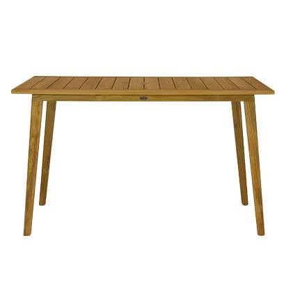 Royal Teak Collection Admiral 32" x 65" Rectangular Bar Table - SHIPS WITHIN 1 TO 2 BUSINESS DAYS