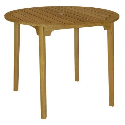 Royal Teak Collection Admiral 50" Round Bar Table - SHIPS WITHIN 1 TO 2 BUSINESS DAYS