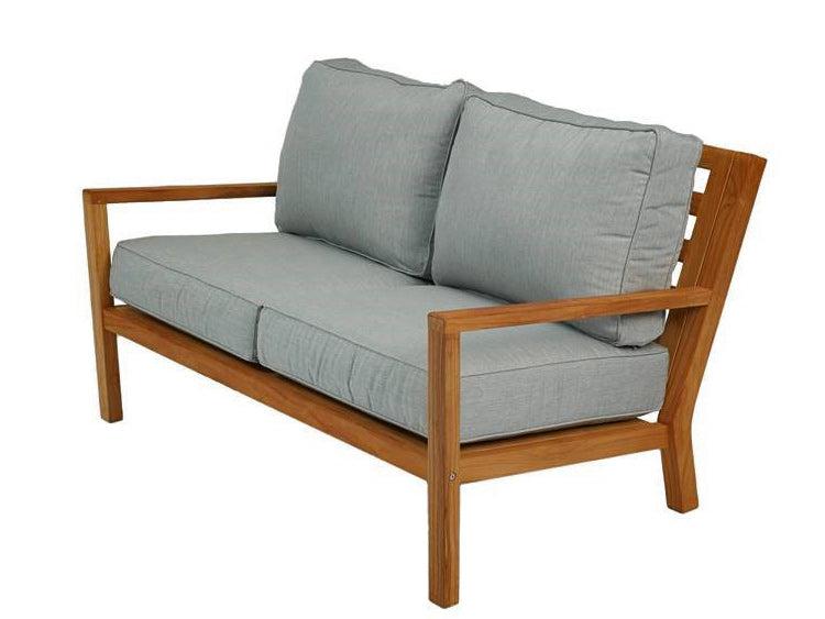 Royal Teak Collection Deep Seating Outdoor Coastal Patio Love-Seat / 2-Seater - SHIPS WITHIN 1 TO 2 BUSINESS DAYS