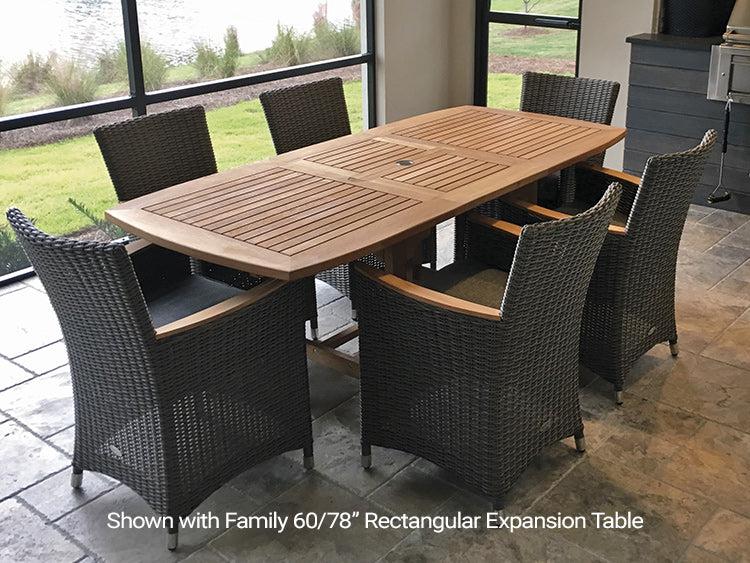 Royal Teak Collection Helena Outdoor All Weather Wicker Patio Chair - SHIPS WITHIN 1 TO 2 BUSINESS DAYS