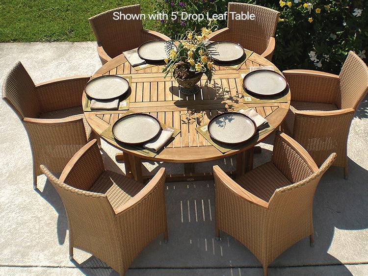 Royal Teak Collection Helena Outdoor All Weather Wicker Patio Chair - SHIPS WITHIN 1 TO 2 BUSINESS DAYS