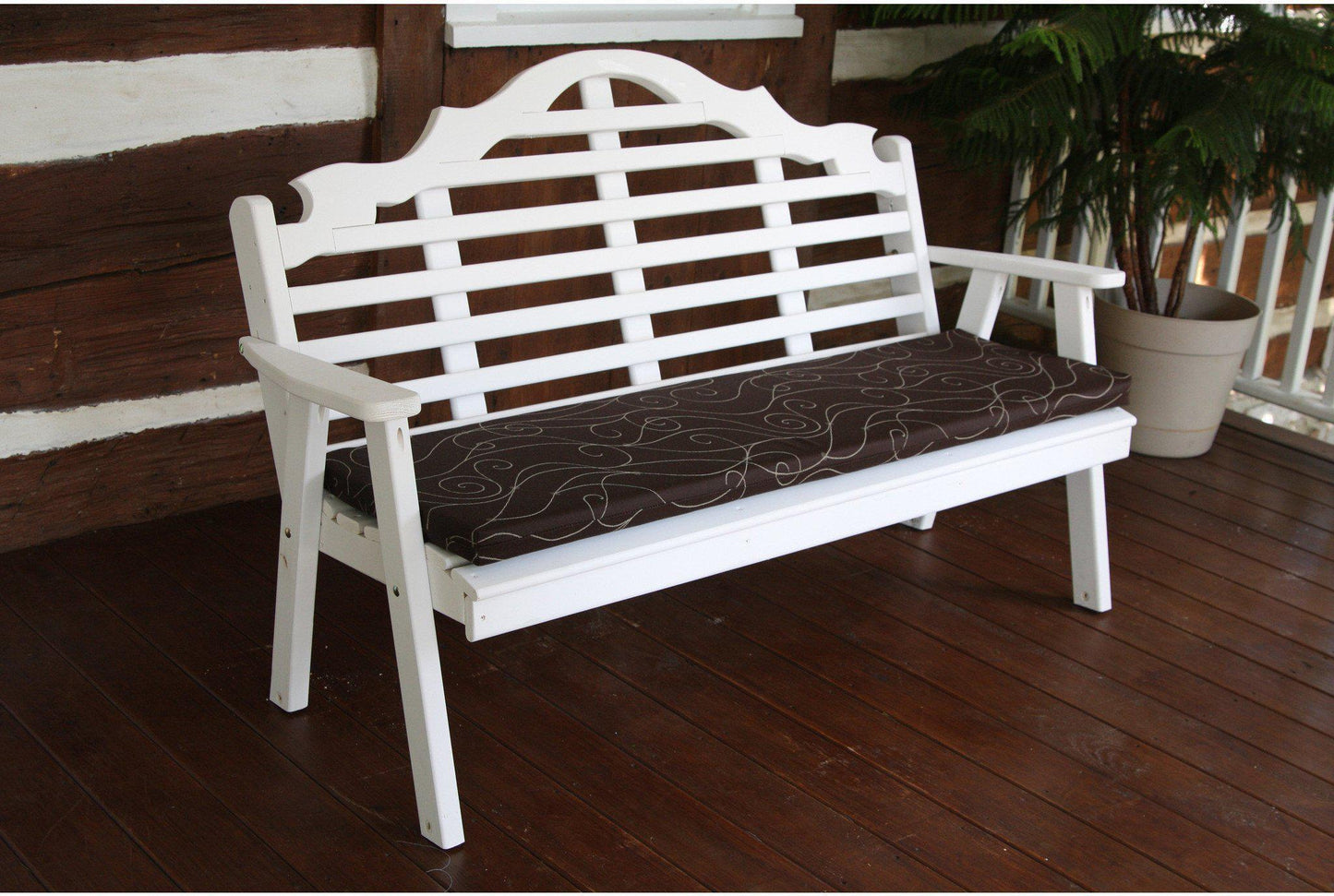 A&L Furniture Co. 5 ft Cushion For Benches And Porch Swings  - Ships FREE in 5-7 Business days - Rocking Furniture