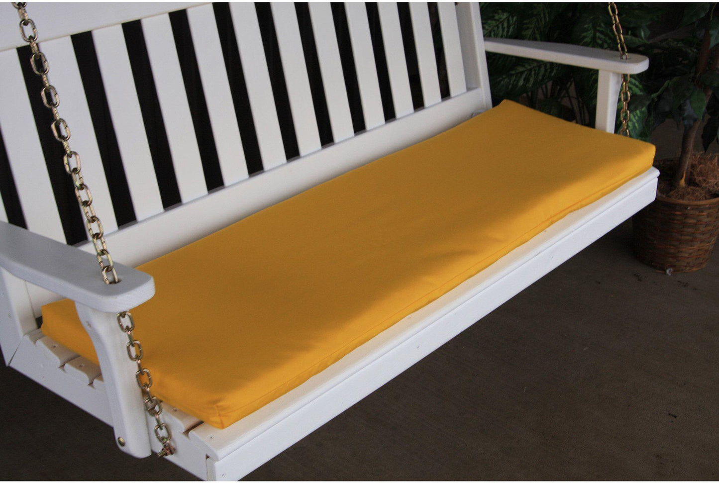 A&L Furniture Co. 5 ft Cushion For Benches And Porch Swings  - Ships FREE in 5-7 Business days - Rocking Furniture