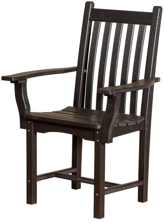Side Chair - Wildridge Recycled Plastic ￼Classic Side Chair With Arms