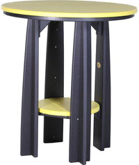 LuxCraft Recycled Plastic 36" Balcony Table - Rocking Furniture