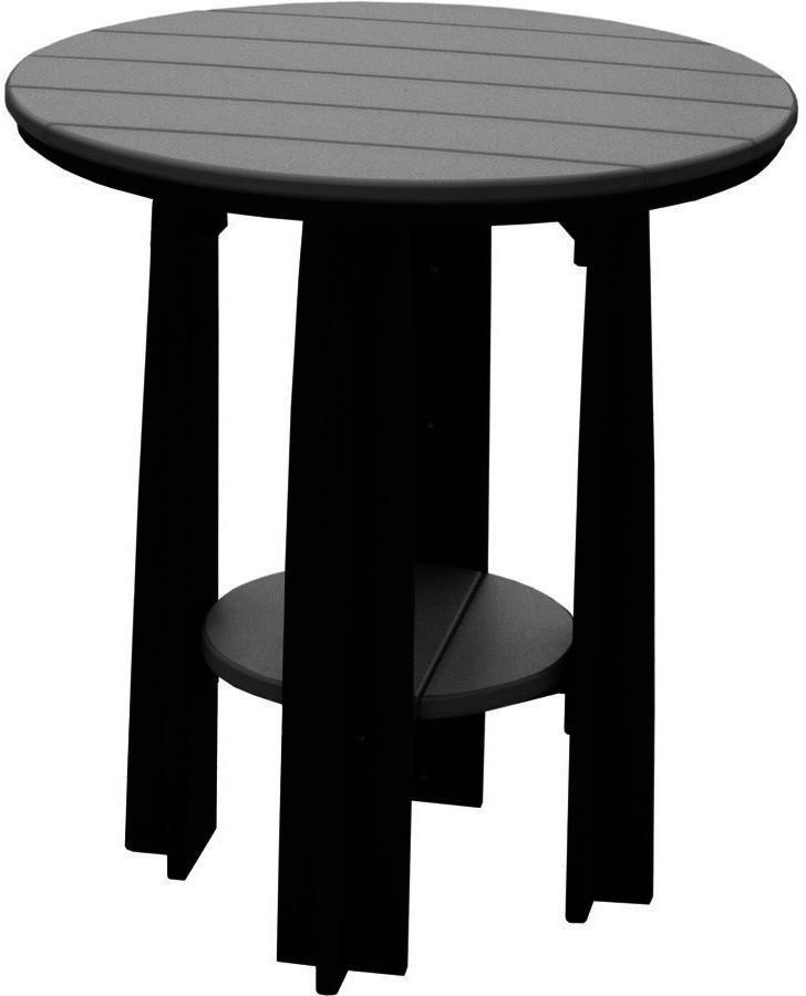 LuxCraft Recycled Plastic 36" Balcony Table - Rocking Furniture